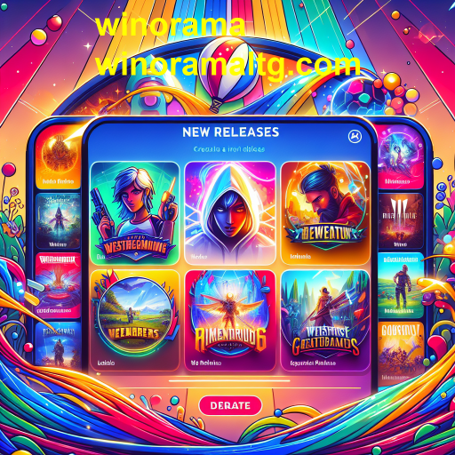Explore as Novidades em Winorama: Novos Jogos que Você Não Pode Perder